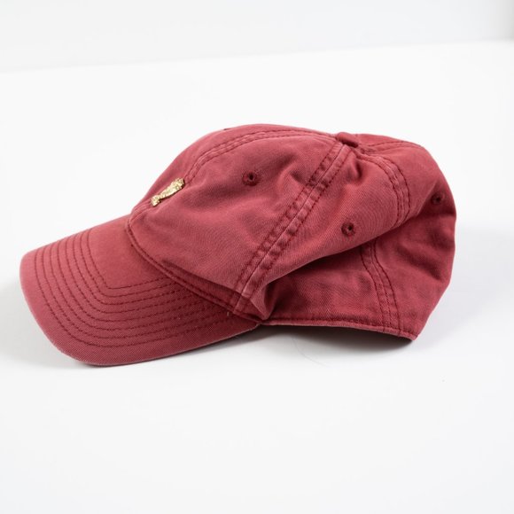 Nashawtuc CC Country Club red hat w/ 1960 Gold logo by American Needle - Picture 6 of 9